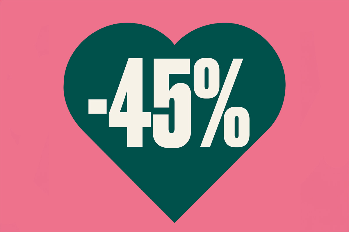-45%