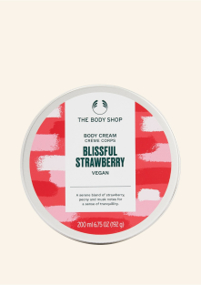 Blissful Strawberry ķermeņa krēms 200 ml