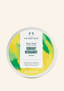 Vibrant Bergamot ķermeņa krēms 200 ml