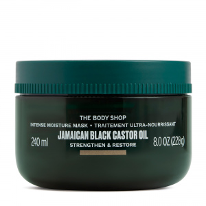 Jamaikas melnās rīcineļļas intensīvi mitrinoša matu maska