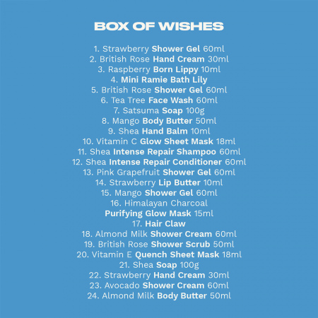 Box of Wishes adventes kalendārs