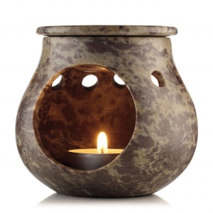 Каменная арома-лампа